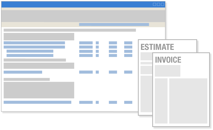 The National Estimator Software Estimates to Invoices in QuickBooks